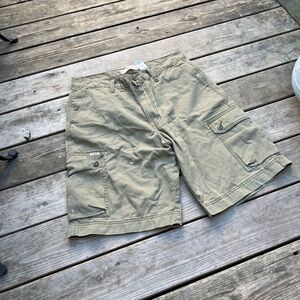 Levi's Khaki Cargo Shorts for Men